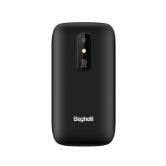 Beghelli 9206 cellulare 7,11 cm (2.8") 100 g Nero Telefono per anziani