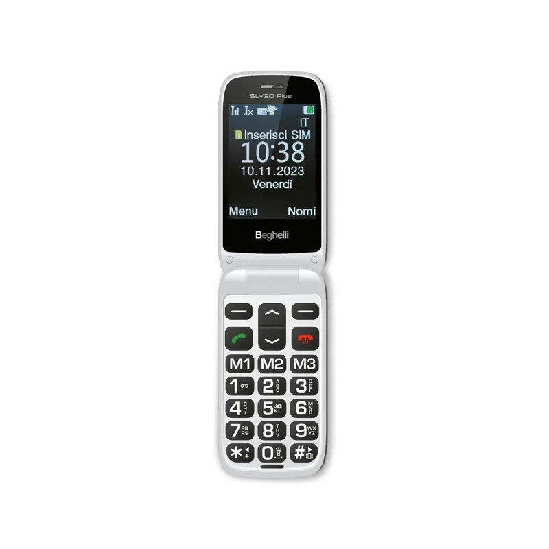 Beghelli 9200 cellulare 7,11 cm (2.8") 100 g Grigio Telefono per anziani Beghelli 9200 cellulare 7,11 cm (2.8") 100 g Grigio Telefono per anziani