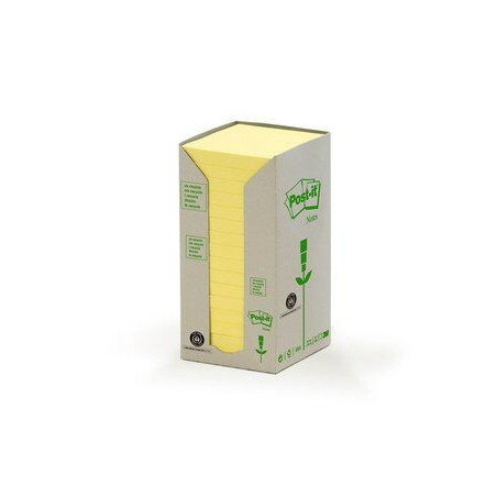 Post-It FT510110347 pouch autoadesiva Quadrato Giallo Autoadesivo