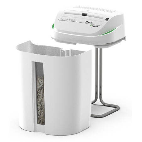 KOBRA C4-HYBRID distruggi documenti 55 dB 24 cm Trasparente, Bianco