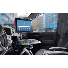 Gamber-Johnson 7160-1418-20 docking station per dispositivo mobile Tablet Nero