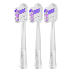 Laifen 30102-000061 testina per spazzolino 3 pz Rosa, Viola, Bianco
