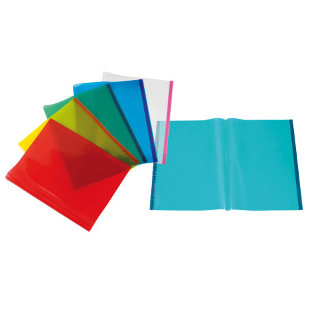 SEI Rota Cover Libro T copertina per libro e rivista 25 pz Blu, Translucent