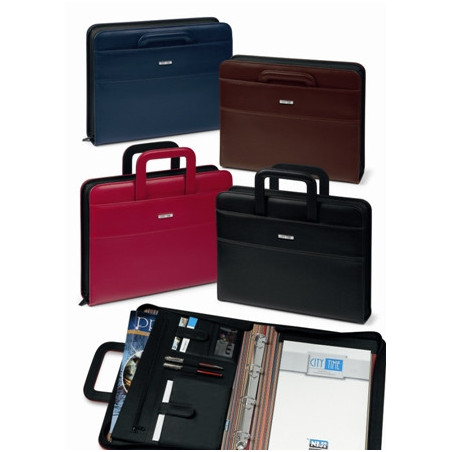 Niji 4853-N organizzatore personale Pelle Nero