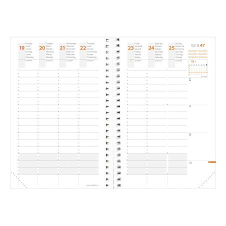 Quo Vadis Time & Life organizzatore personale Sintetico Rosa