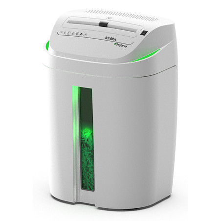 KOBRA S6-HYBRID distruggi documenti 55 dB 24 cm Trasparente, Bianco