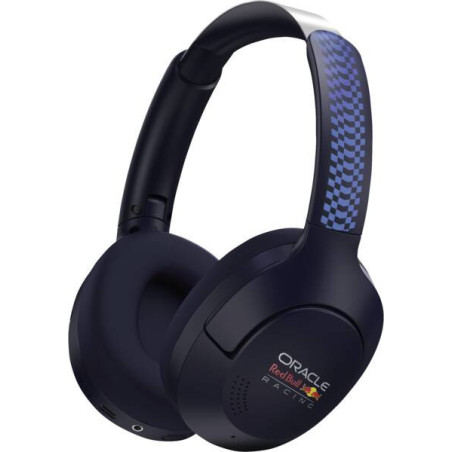 Red Bull Racing RDBHDPANC cuffia e auricolare Cuffie Wireless A Padiglione MUSICA USB tipo-C Bluetooth Nero, Blu