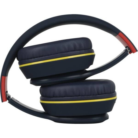 Red Bull Racing RDBHDPCLASSIC cuffia e auricolare Cuffie Wireless A Padiglione MUSICA USB tipo-C Bluetooth Nero, Rosso, Giallo