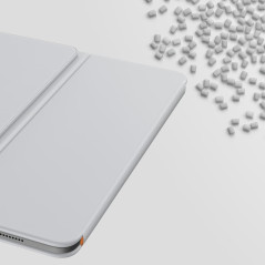 Logitech Flip Folio QWERTY Italiano Bluetooth Grigio chiaro