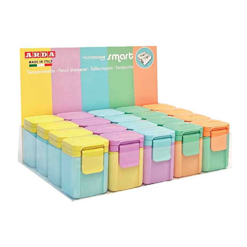 ARDA TE804PSC temperino Temperamatite manuale Colori assortiti
