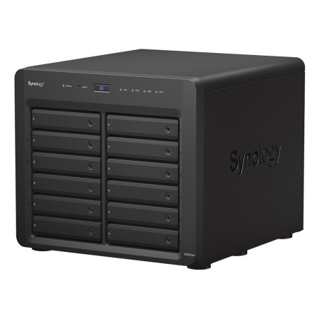 Synology DiskStation DS3622xs+ NAS Tower Intel® Xeon® D D-1531 16 GB DDR4 0 TB DiskStation Manager Nero
