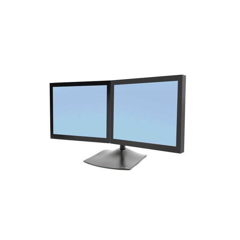 Ergotron DS Series DS100 Dual Monitor Desk Stand, Horizontal 61 cm (24") Scrivania Nero Ergotron DS Series DS100 Dual Monitor Desk Stand, Horizontal 61 cm (24") Scrivania Nero