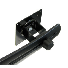 Ergotron DS Series DS100 Dual Monitor Desk Stand, Horizontal 61 cm (24") Scrivania Nero