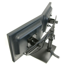 Ergotron DS Series DS100 Dual Monitor Desk Stand, Horizontal 61 cm (24") Scrivania Nero