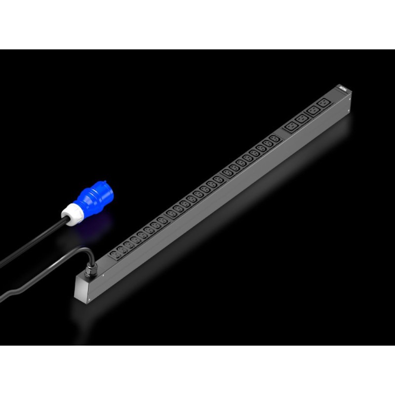 Rittal 7979.115 unità di distribuzione dell'energia (PDU) 28 presa(e) AC Nero