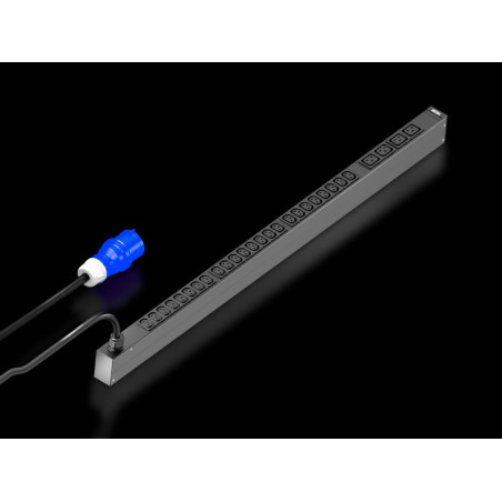 Rittal 7979.115 unità di distribuzione dell'energia (PDU) 28 presa(e) AC Nero