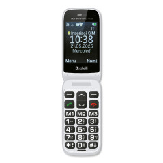 Beghelli 9201N cellulare 7,11 cm (2.8") 100 g Argento Telefono per anziani