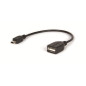 Hamlet Cavo Exagerate Zelig Pad Cable adattatore da mini usb ad usb femmina