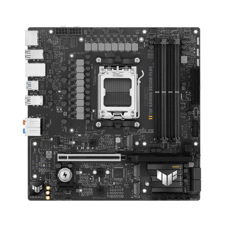 ASUS TUF GAMING B850M-PLUS AMD B850 Socket AM5 micro ATX ASUS TUF GAMING B850M-PLUS AMD B850 Socket AM5 micro ATX