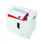 HSM X5 distruggi documenti Taglio a particelle 58 dB 22 cm Argento, Bianco