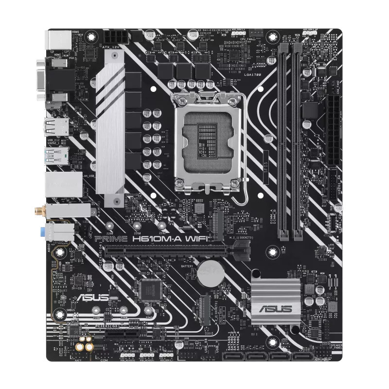 ASUS PRIME H610M-A WIFI Intel H610 LGA 1700 micro ATX ASUS PRIME H610M-A WIFI Intel H610 LGA 1700 micro ATX