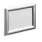 Durable 479523 cornice per quadro Cornice per foto singola Argento