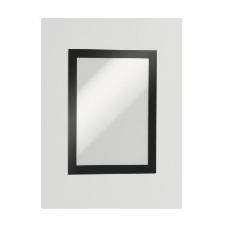 Durable 487101 cornice magnetica Nero