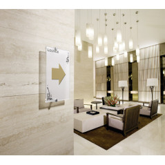 Durable Crystal Sign A4 Trasparente