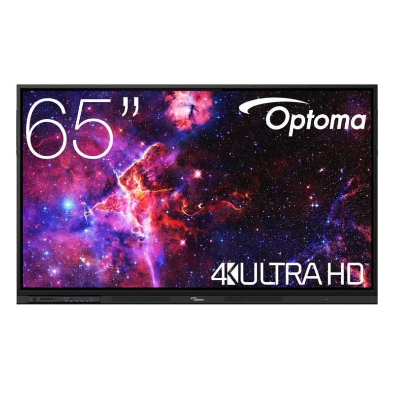 Optoma 3653RK lavagna interattiva 165,1 cm (65") 3840 x 2160 Pixel Touch screen Nero