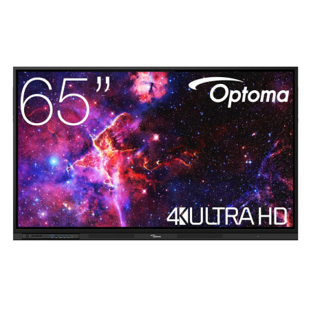 Optoma 3653RK lavagna interattiva 165,1 cm (65") 3840 x 2160 Pixel Touch screen Nero