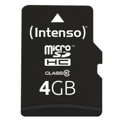Intenso 4GB MicroSDHC Classe 10