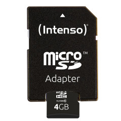 Intenso 4GB MicroSDHC Classe 10