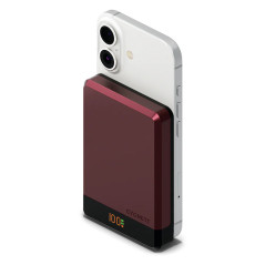 Cygnett MagSlim 10000 mAh Carica wireless Colore ciliegia