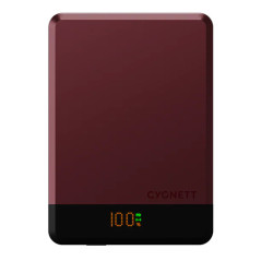 Cygnett MagSlim 10000 mAh Carica wireless Colore ciliegia