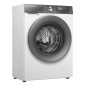 Hisense WD3S1043BW7 lavasciuga Libera installazione Caricamento frontale Bianco