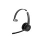 Cisco HS-WL-721-BUNA-C cuffia e auricolare Wireless A Padiglione Ufficio Bluetooth Nero