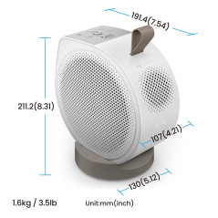 BenQ GV32 500 ANSI lumen DLP 1080p (1920x1080) Bianco