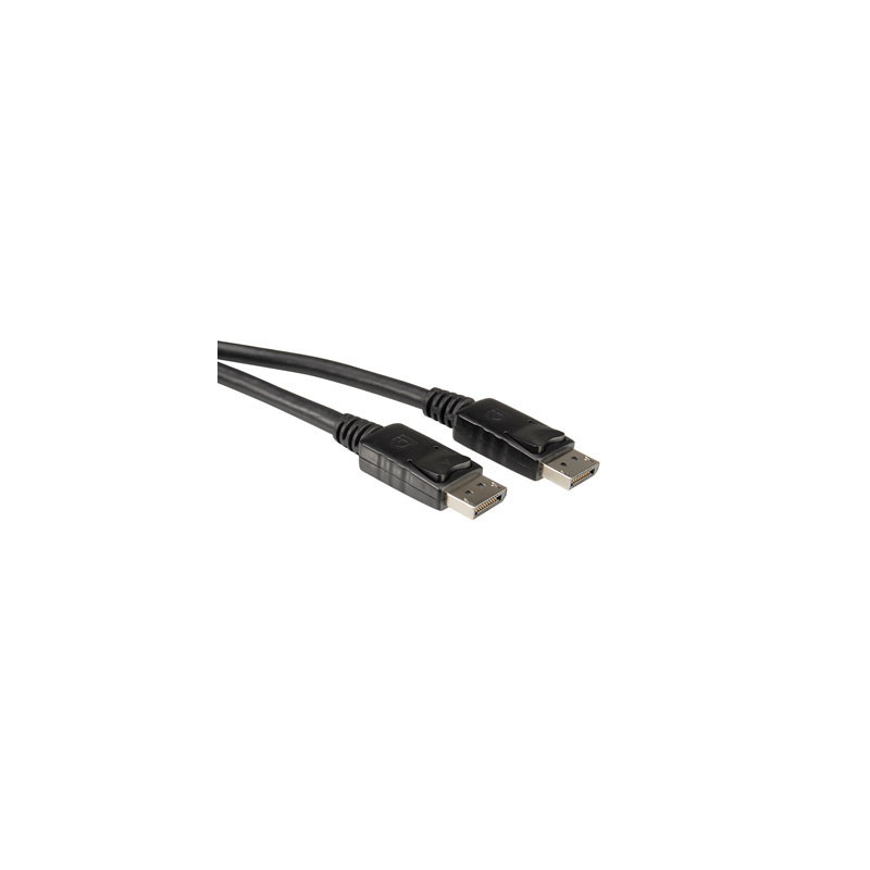 VALUE DisplayPort, 2.0m 2 m Nero