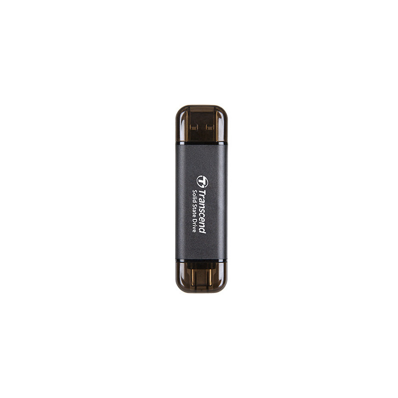 Transcend ESD310C Tecnologia Thunderbolt 512 GB Da USB tipo A a USB tipo C USB 3.2 Gen 2x2 Nero Transcend ESD310C Tecnologia Thunderbolt 512 GB Da USB tipo A a USB tipo C USB 3.2 Gen 2x2 Nero