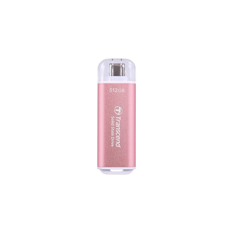 Transcend ESD300 512 GB USB tipo-C 3.2 Gen 2 (3.1 Gen 2) Rosa