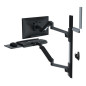 Ergotron LX Pro Series 45-696-292 Supporti a parete per TV 86,4 cm (34") Nero