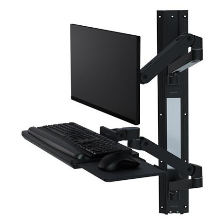 Ergotron LX Pro Series 45-696-292 Supporti a parete per TV 86,4 cm (34") Nero