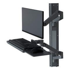 Ergotron LX Pro Series 45-696-293 Supporti a parete per TV 86,4 cm (34") Grigio scuro