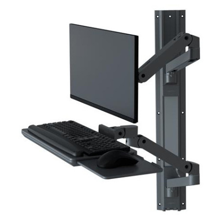 Ergotron LX Pro Series 45-696-293 Supporti a parete per TV 86,4 cm (34") Grigio scuro