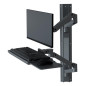 Ergotron LX Pro Series 45-696-293 Supporti a parete per TV 86,4 cm (34") Grigio scuro