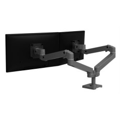 Ergotron LX Pro Series 45-686-293 Supporti a parete per TV 68,6 cm (27") Scrivania Grigio scuro
