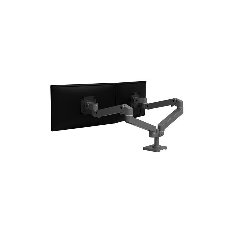 Ergotron LX Pro Series 45-686-293 Supporti a parete per TV 68,6 cm (27") Scrivania Grigio scuro