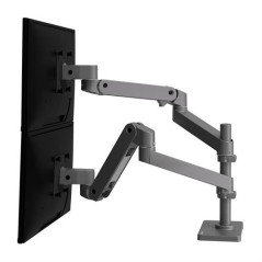 Ergotron LX Pro Series 45-690-293 Supporti a parete per TV 68,6 cm (27") Scrivania Grigio scuro