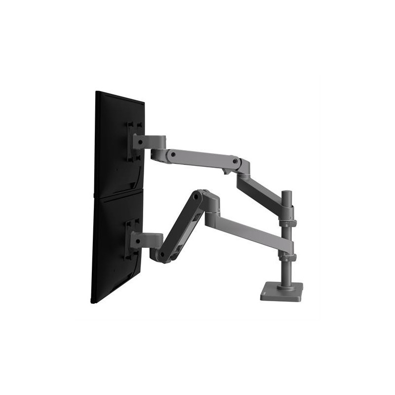 Ergotron LX Pro Series 45-690-293 Supporti a parete per TV 68,6 cm (27") Scrivania Grigio scuro