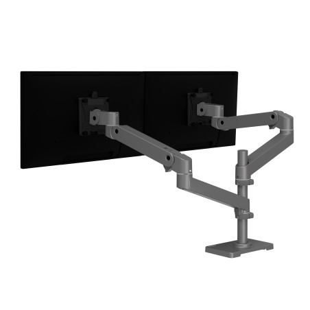Ergotron LX Pro Series 45-690-293 Supporti a parete per TV 68,6 cm (27") Scrivania Grigio scuro